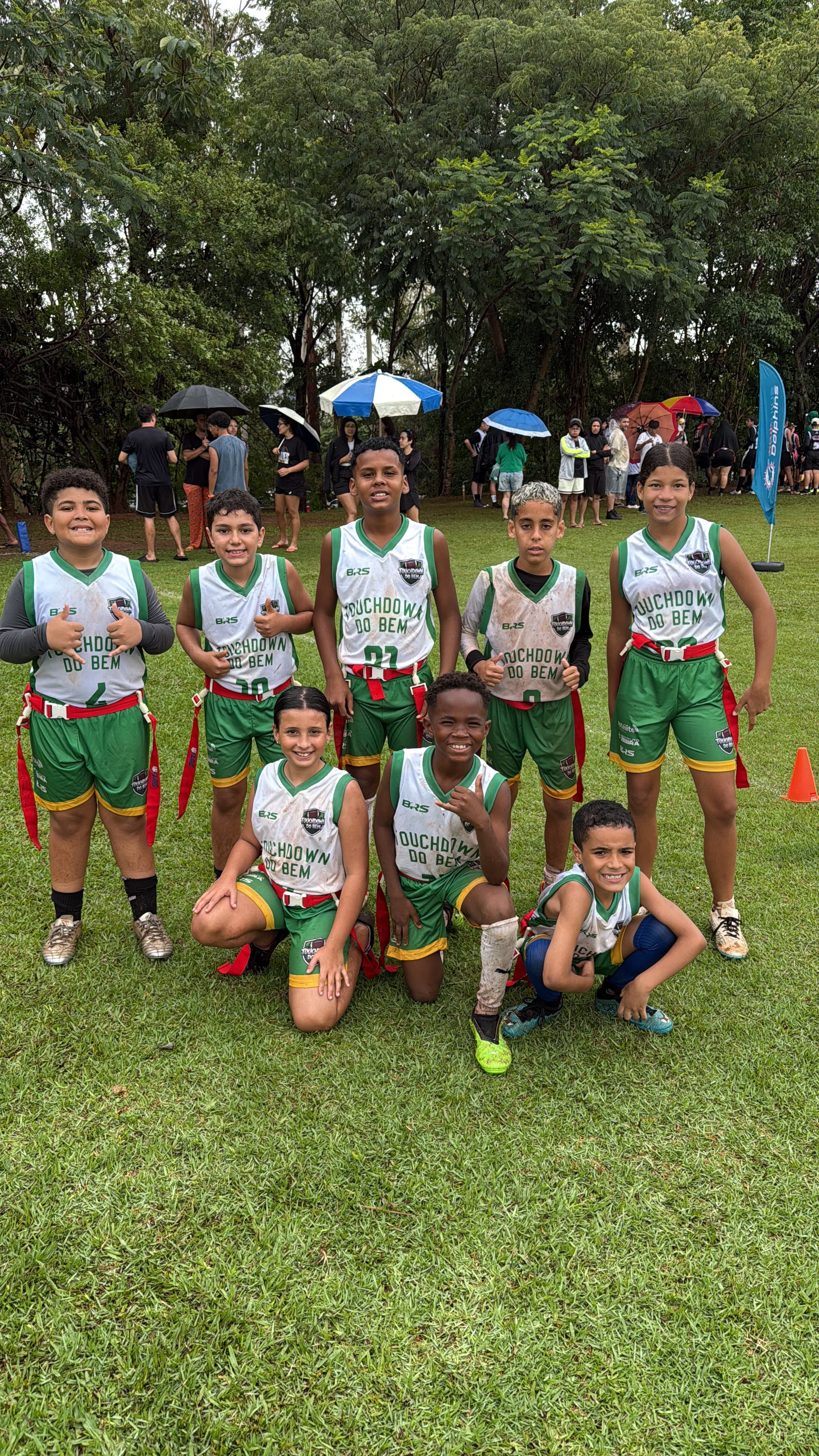 Time Touchdown do Bem em campeonato
